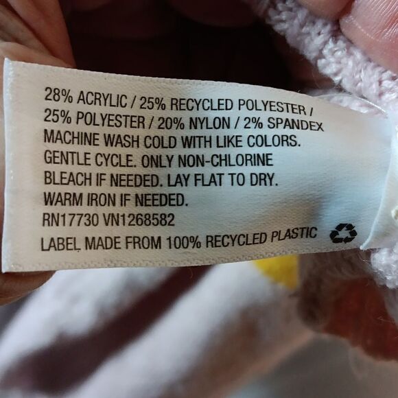 Wild Fable Colorblock Cropped Cardigan Sweater - Picture 7 of 9